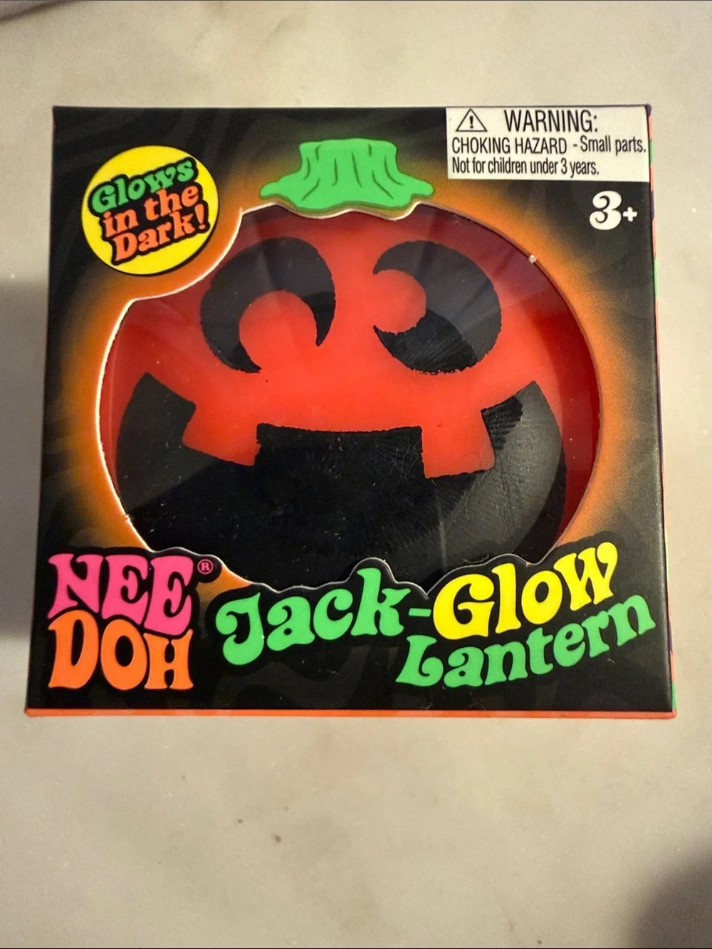 Jack-Glow Lantern Kids Toy — Orange Glow Pumpkin